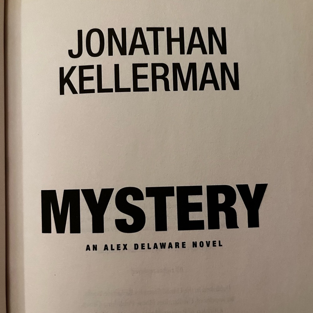 MYSTERY by Jonathan Kellerman Hardback - Picture 7 of 9